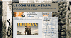 Desktop Screenshot of ilbicchieredellastaffa.com