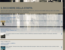 Tablet Screenshot of ilbicchieredellastaffa.com